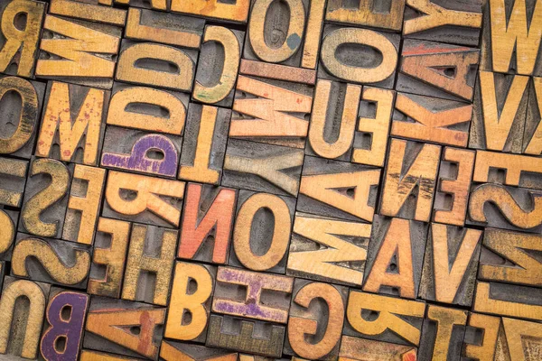 Vintage Tipo ağaç türü baskı blokları