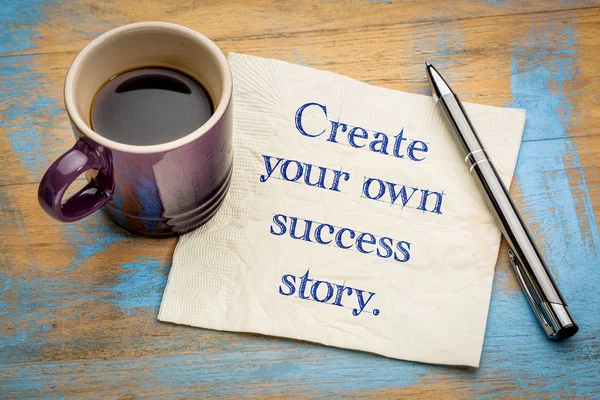 Δημιουργήστε τη δική σας ιστορία επιτυχίας — Φωτογραφία Αρχείου