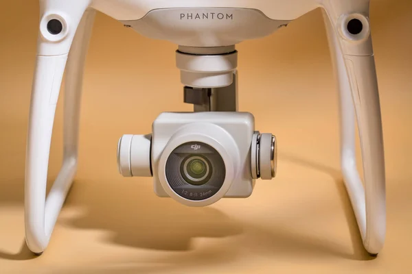 Fantasma 4 pro quadcopter drone — Fotografia de Stock