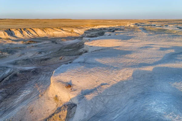 Arroyo no norte da pradaria do Colorado — Fotografia de Stock