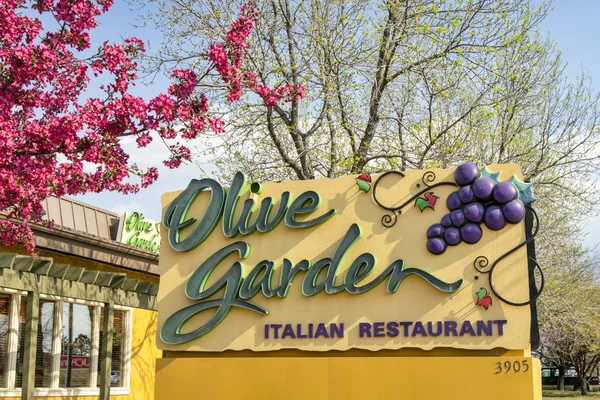 Olive Garden'a İtalyan restoranı — Stok fotoğraf