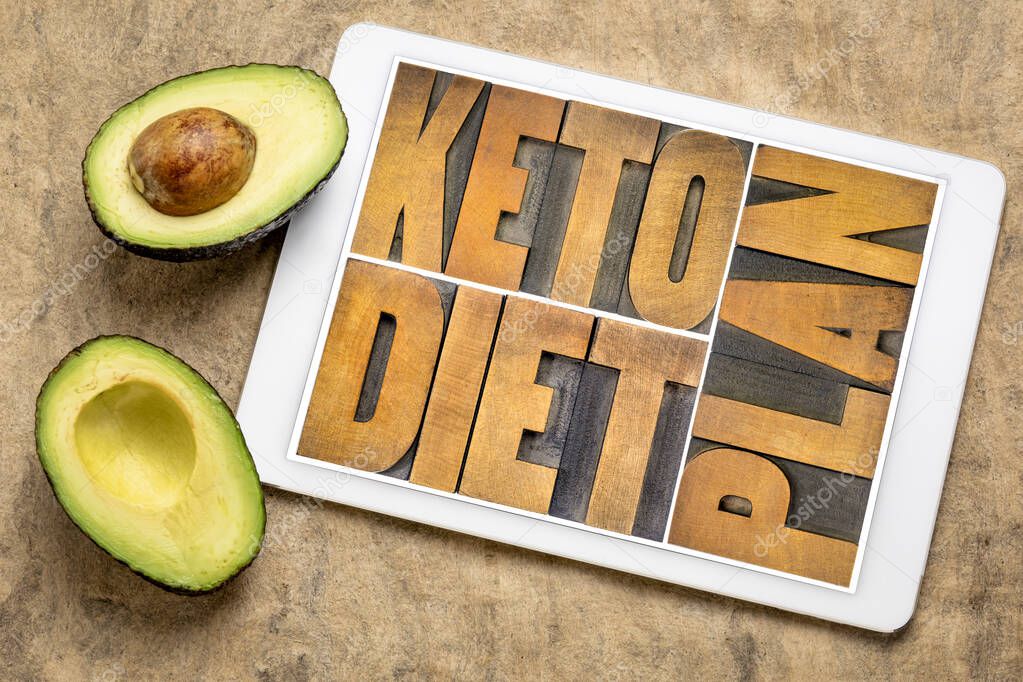 keto diet plan - ketogenic diet concept