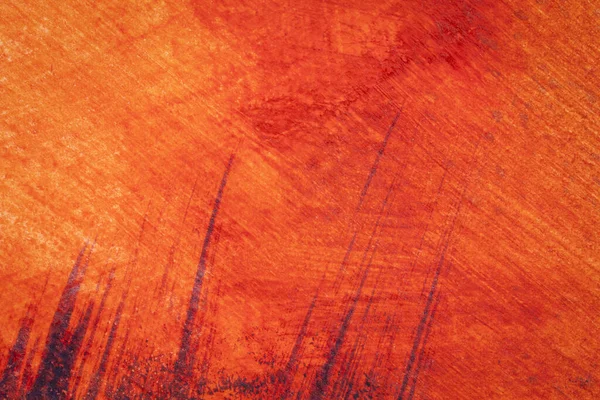 Rosso, arancione, giallo, acquerello sfondo astratto — Foto Stock