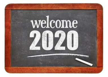 Tahtada 2020 'ye hoş geldiniz.