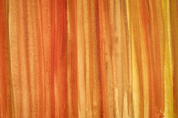 Rood, oranje, geel, aquarel abstracte achtergrond — Stockfoto