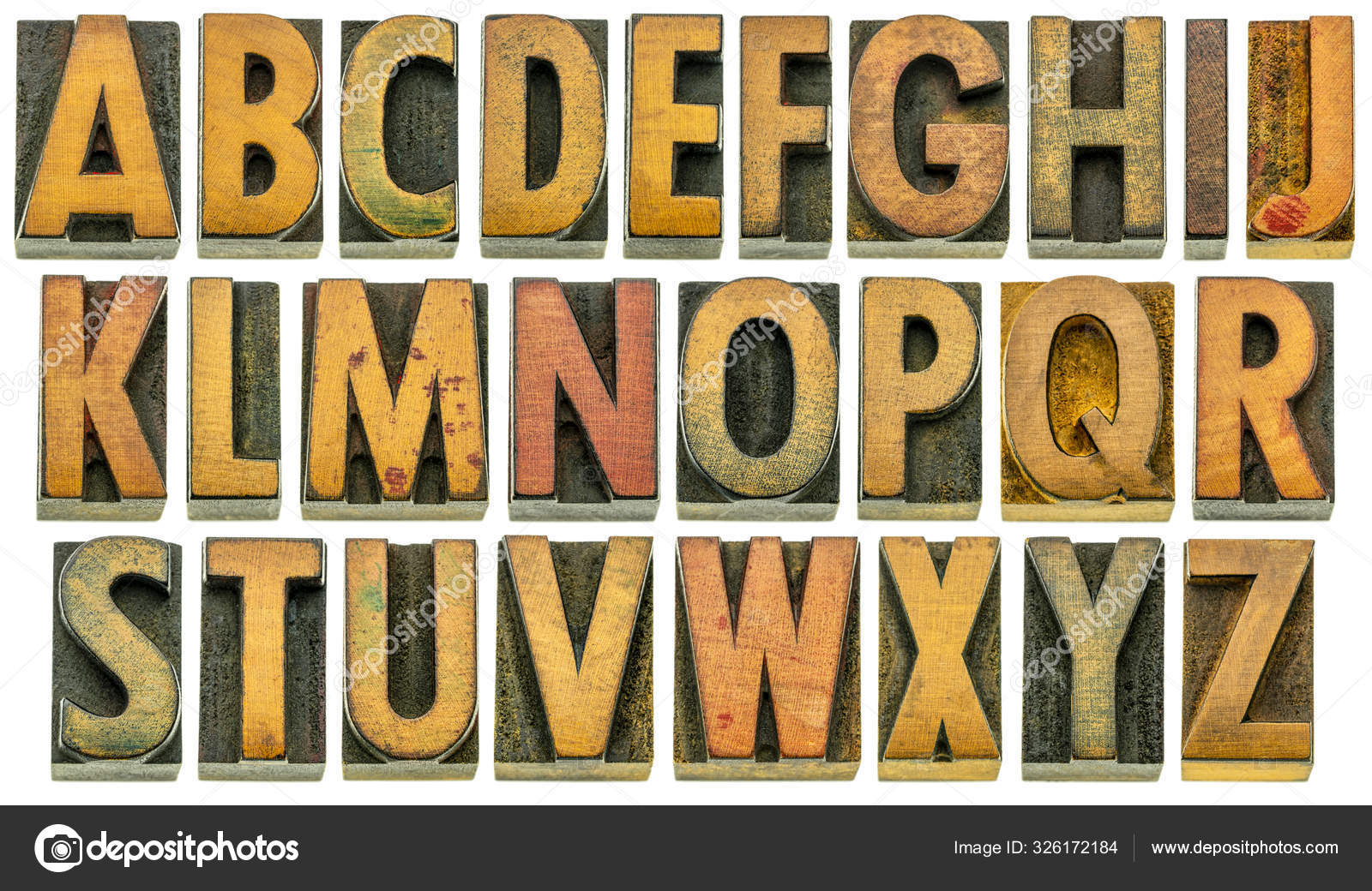 lettre alphabet bois