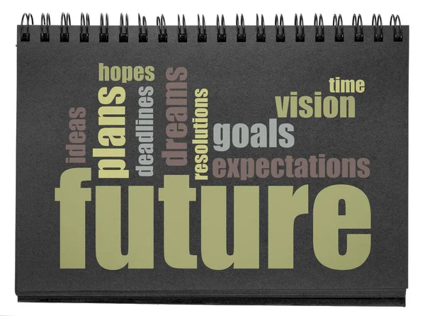 Framtiden, drömmar, mål och planer — Stockfoto