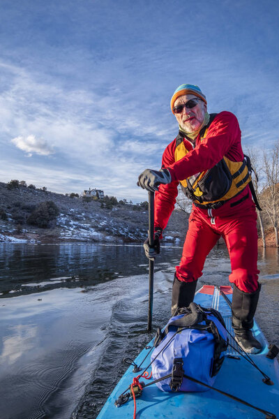 stand up paddling winter training