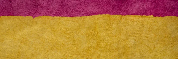 Purple and gold abstract landscape - colorful textured paper she — Stock Photo, Image