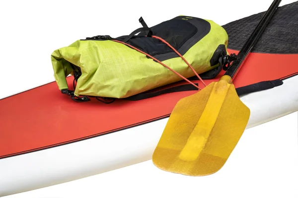 Deck of expedition stand up paddleboard — Stock Photo, Image