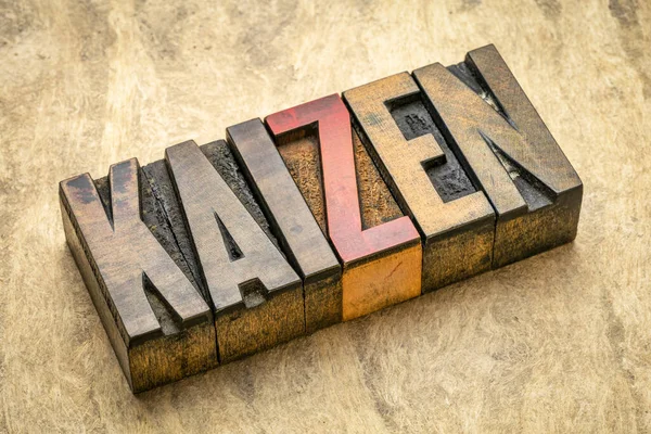 Kaizen - concepto de mejora continua — Foto de Stock