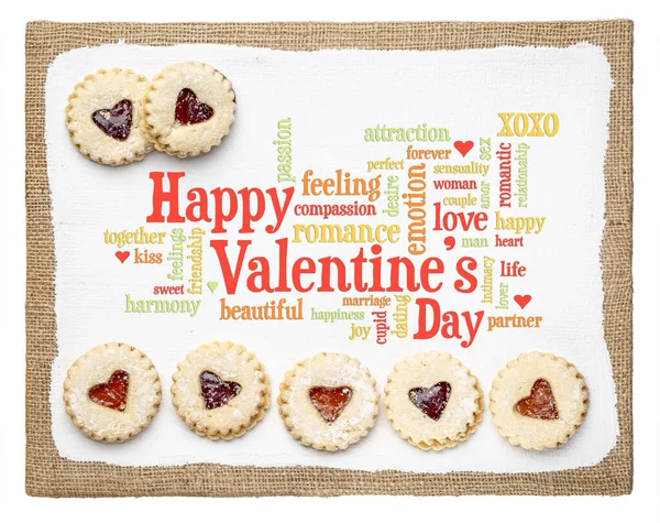 Happy Valentines Day word cloud — Stock Photo, Image