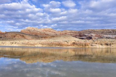 Colorado Nehri Utah havadan görünümü