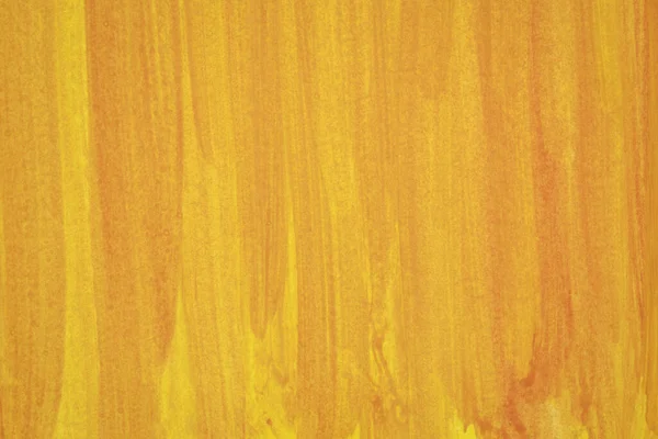 Żółty Pomarańczowy Akwarela Abstrakcyjne Tło Malowane Szerokimi Pociągnięciami Pędzla Self — Zdjęcie stockowe