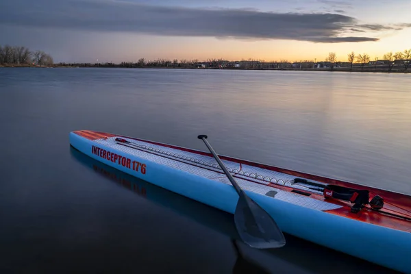 Fort Collins Usa March 2020 Long Racing Stand Paddleboard Mistral — Stock Photo, Image