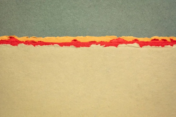 Пустыни Пустыни Абстрактный Пейзаж Коллекция Цветных Ручной Работы Индийских Бумаг — стоковое фото
