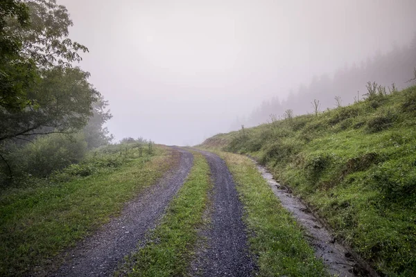 Landscape in Urkiola National Park at Basque Country Spain — Stock Photo, Image