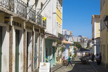 Pelourinho tur için Salvador en ünlü yerlerden biri