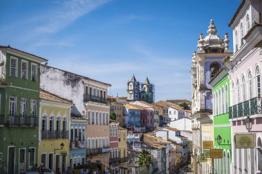 Pelourinho tur için Salvador en ünlü yerlerden biri