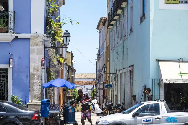 Pelourinho є одним з найвідоміших місць Сальвадор для туру — стокове фото