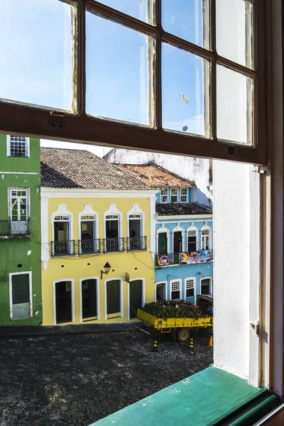 Pelourinho egyike a leghíresebb hely-Salvador-túra — Stock Fotó