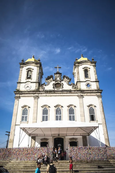 Igreja Nosso Senhor do Bonfim church, Salvador de Bahi — Foto de Stock