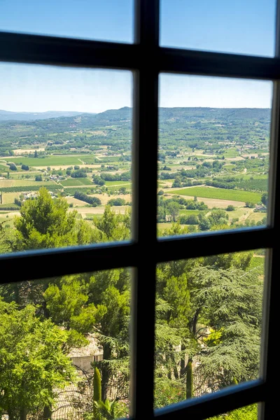 Byn Lacoste i Provence Frankrike Europa — Stockfoto