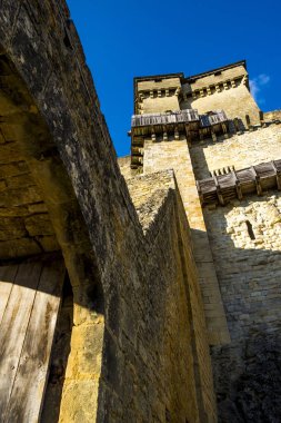Dordogne vadisindeki Castelnaud-la-chapelle şatosu Perigord Noir F