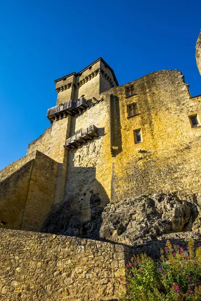 Château de Castelnaud-la-chapelle dans la vallée de la Dordogne Périgord Noir F — Photo