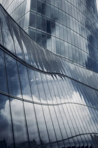 Glass and steel architecture detail — Stock Photo, Image