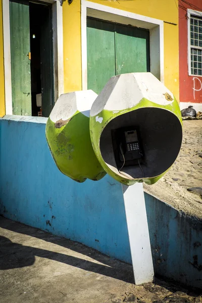 Телефонные кабины в Пелоуринью — стоковое фото