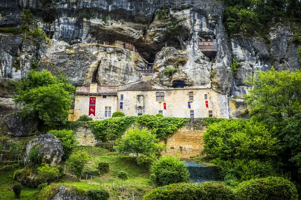 Maison Forte de Reignac, Dordogne, Perigord, Frankrike, EU, Europa — Stockfoto