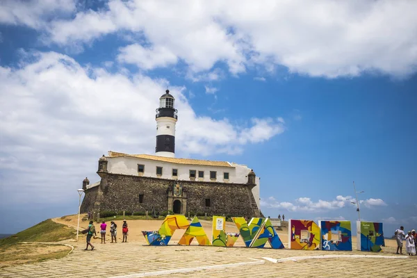 Farol da Barra é hoje o Museu Náutico da Bahia — Fotografia de Stock