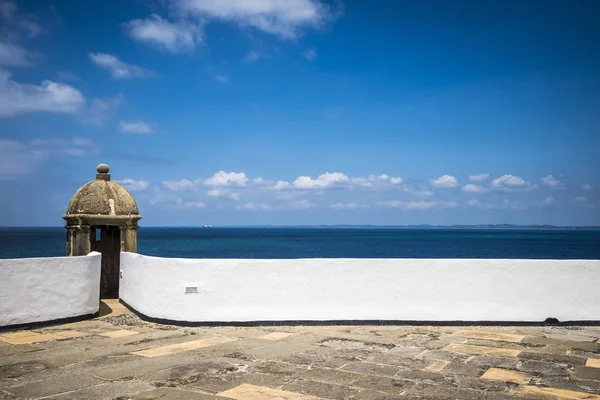 Фарол да Барра в даний час морські музеї Баїя — стокове фото