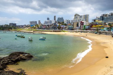 panoramik Salvador Bahia sahil Brezilya