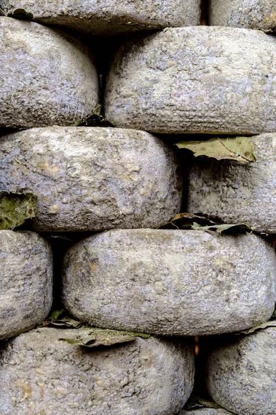 Pecorino cheese in Pienza Tuscany — Stock Photo, Image