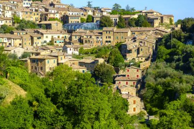 Montalcino Toskana görünümü