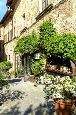 Montepulciano, Siena eyaletinin, Toskana geleneksel restoranda