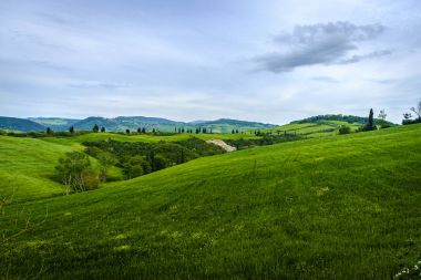 Pienza, Toskana yakın sahne. Alan Val d'O bir parçasıdır