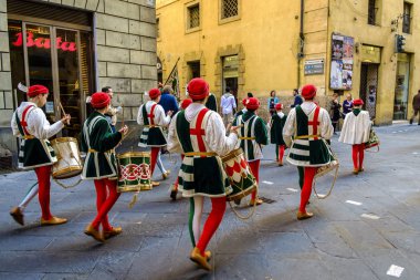 Festivaller relationated Palio ile şehrin sokaklarında