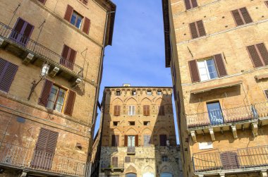 Siena 'daki Piazza del Campo