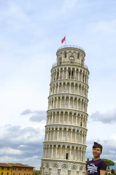 Pisa Kulesi, Pisa, Toskana, İtalya, — Stok fotoğraf