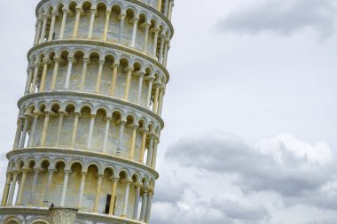 Eğik Pisa Kulesi, Toskana, İtalya,  
