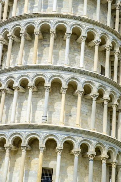 Der schiefe turm von pisa toskana, italien, — Stockfoto