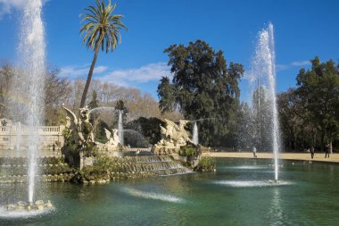 Çeşme basamaklı tasarım tarafından Josep Fontsere Ciutadella Park