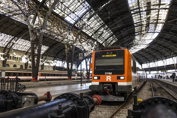 バルセロナのフランス鉄道駅 (フランス駅) — ストック写真
