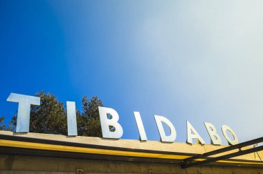 Tibidabo eğlence parkı, Barcelona, 