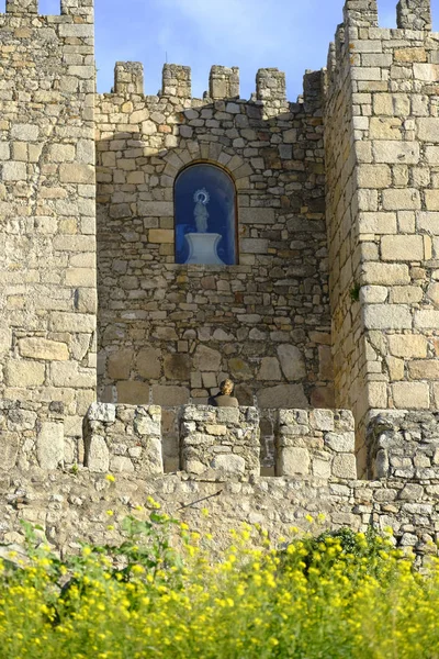 Trujillo İspanya ortaçağ mimarisi — Stok fotoğraf