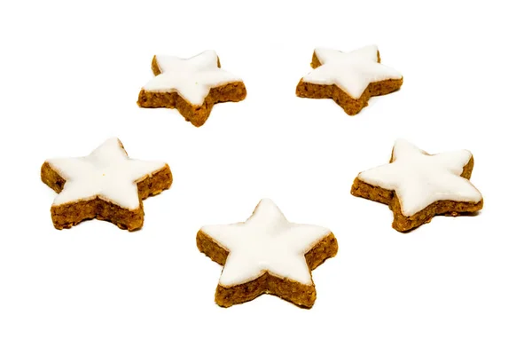 Cinnamon star cookies — Stock Photo, Image