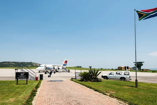 在南非内尔斯普雷特姆普马兰加机场 — 图库照片